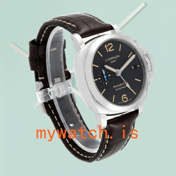 Panerai Luminor GMT 44mm PAM01535 Men's Automatic Black Dial - Image 3
