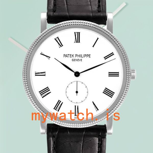 Patek Philippe Calatrava 5119G 40mm Men's White Dial
