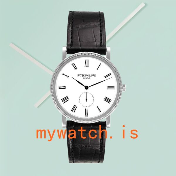 Patek Philippe Calatrava 5119G 40mm Men's White Dial - Image 2