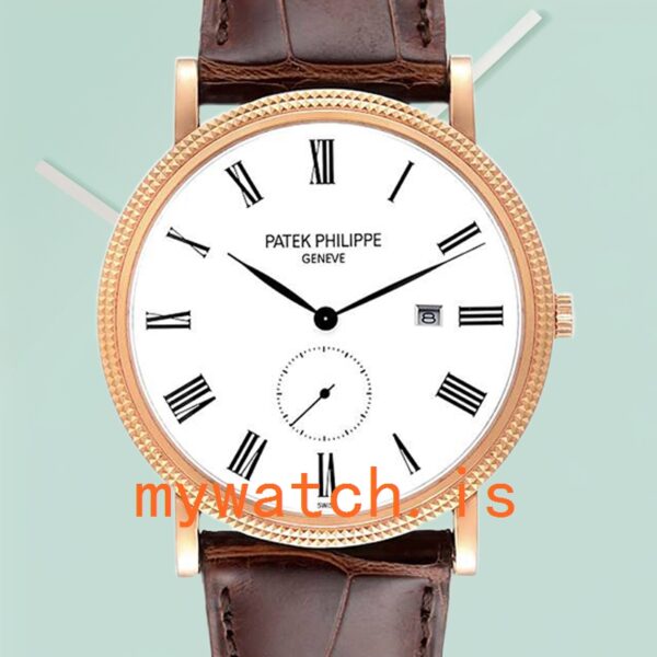 Patek Philippe Calatrava Men's 5119R-001 40mm Rose Gold-tone