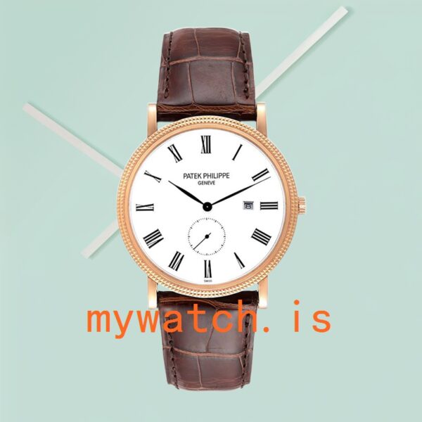 Patek Philippe Calatrava Men's 5119R-001 40mm Rose Gold-tone - Image 2
