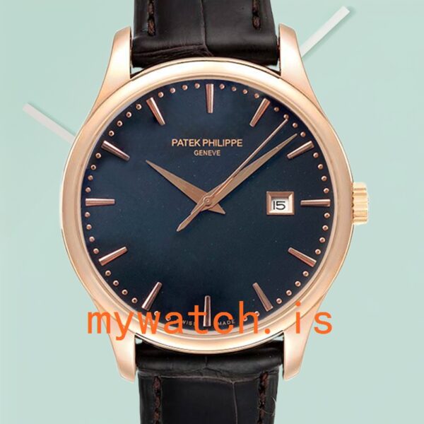 Patek Philippe Calatrava 40mm Men's 5227R-001-2 Rose Gold-tone Stainless Steel