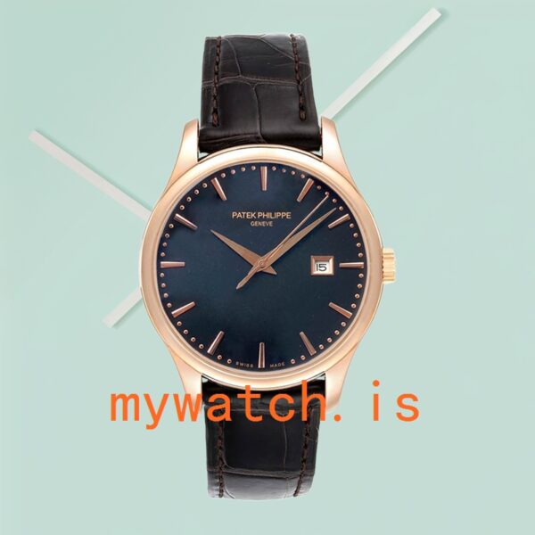 Patek Philippe Calatrava 40mm Men's 5227R-001-2 Rose Gold-tone Stainless Steel - Image 2