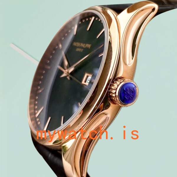 Patek Philippe Calatrava 40mm Men's 5227R-001-2 Rose Gold-tone Stainless Steel - Image 3