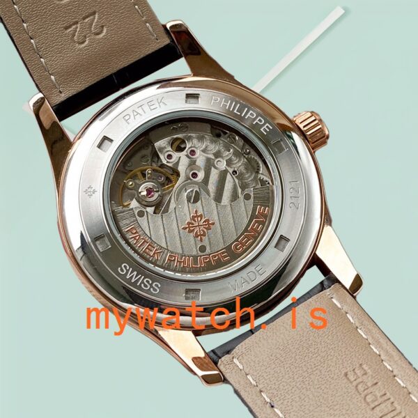 Patek Philippe Calatrava 40mm Men's 5227R-001-2 Rose Gold-tone Stainless Steel - Image 4