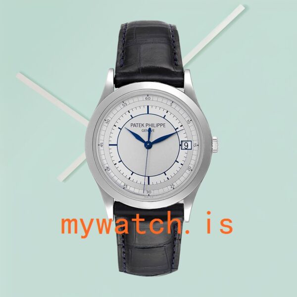Patek Philippe Calatrava 5296G Men's 40mm White Dial - Image 2