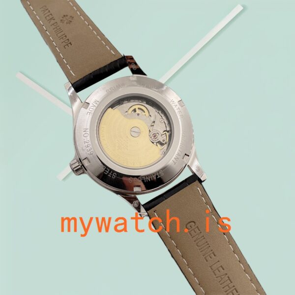 Patek Philippe Calatrava 5296G Men's 40mm White Dial - Image 4