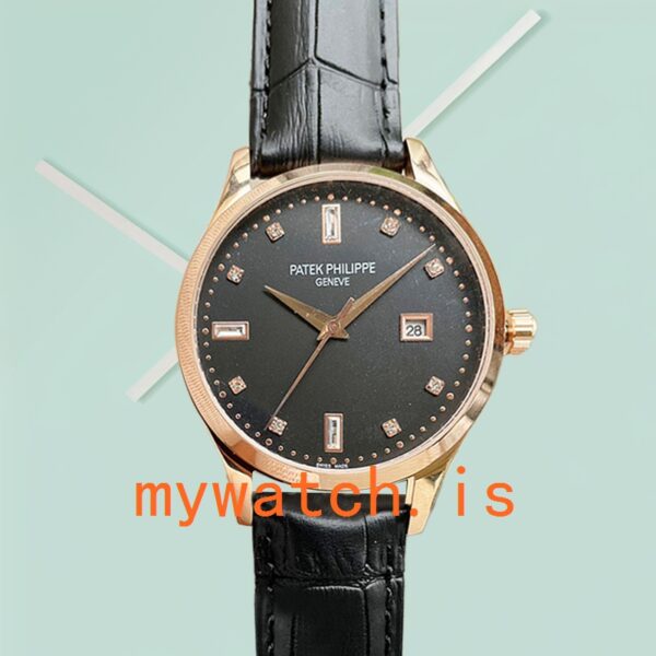 Patek Philippe Calatrava CalatravaBKSL001 40mm Men's Black Dial - Image 2