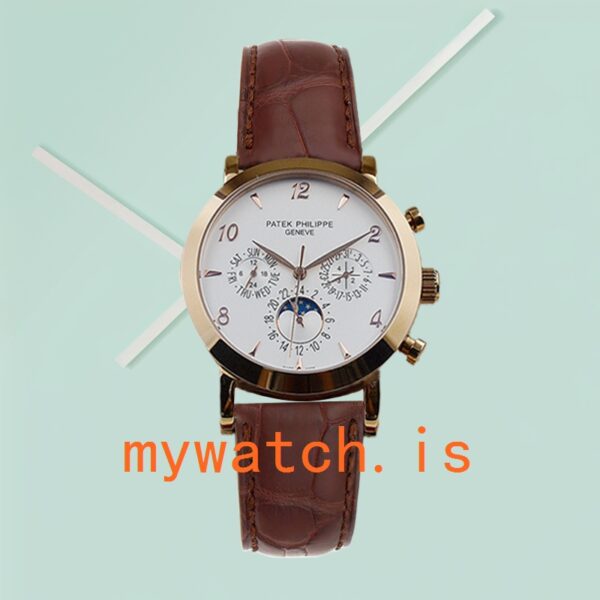 Patek Philippe Grand Complications Men's 40mm GrandWSL022 White Dial Automatic - Image 2