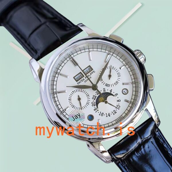 Patek Philippe Grand Complications Men's 40mm REF.5970 Leather Strap - Image 6