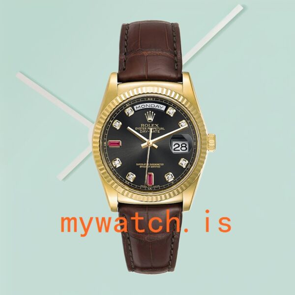 Rolex Day-Date 118138 36mm Men's Gold-tone - Image 2