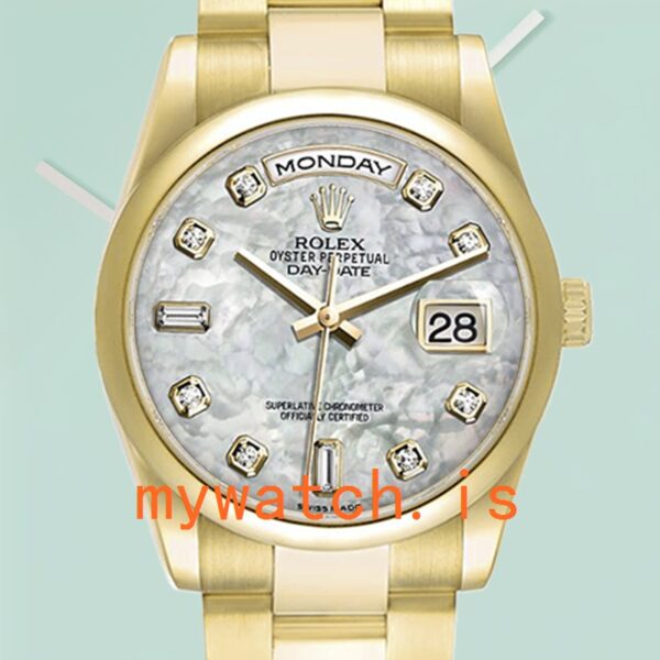Rolex Day-Date 36mm 118208 Men's Stainless Steel