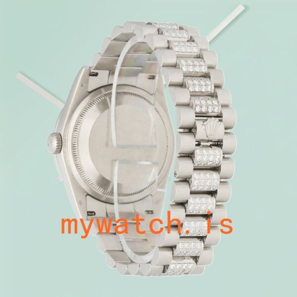 Rolex Day-Date 118346 36mm Men's President Bracelet Mother of Pearl Dial - Image 4