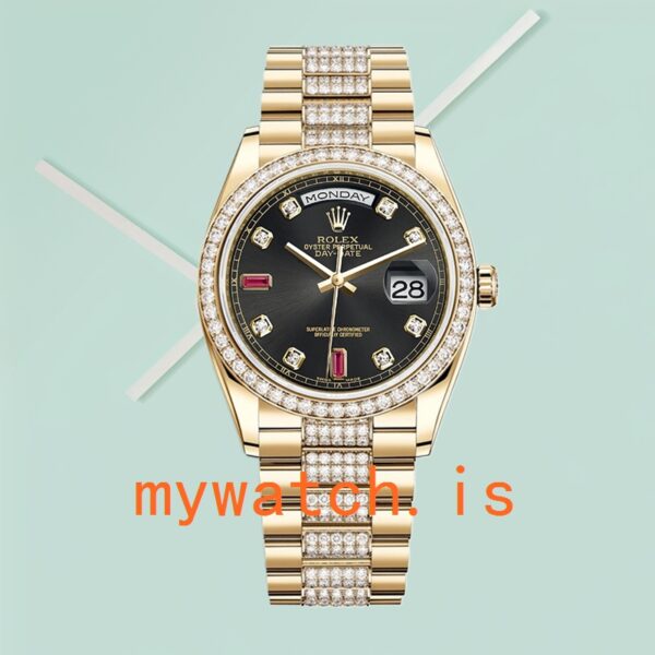 Rolex Day-Date Men's 36mm m118348-0149 President Bracelet Automatic - Image 2