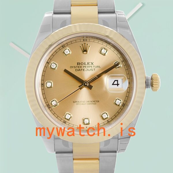 Rolex Datejust m126233-0018 36mm Men's Stainless Steel Champagne Dial