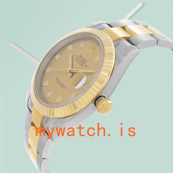 Rolex Datejust m126233-0018 36mm Men's Stainless Steel Champagne Dial - Image 3