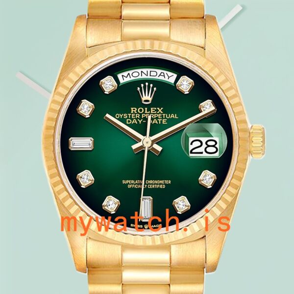 Rolex Day-Date 36mm Men's m128238-0069 Gold-tone