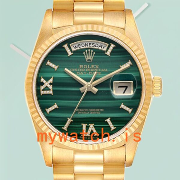 Rolex Day-Date Men's 128238 36mm Gold-tone President Bracelet