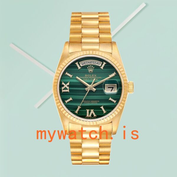 Rolex Day-Date Men's 128238 36mm Gold-tone President Bracelet - Image 2