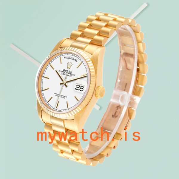 Rolex Day-Date Men's 36mm m128238-0081 Stainless Steel - Image 3