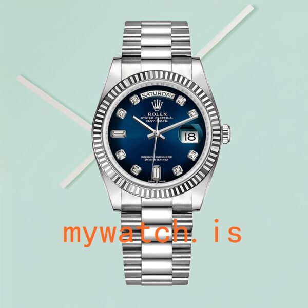 Rolex Day-Date 128239 Men's 36mm President Bracelet - Image 2