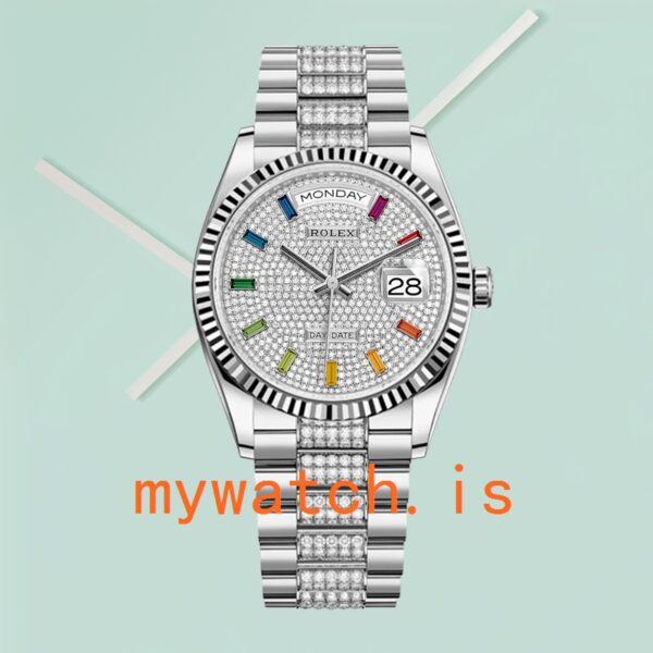 Rolex Day-Date 36mm m128239-0027 Men's Automatic - Image 2