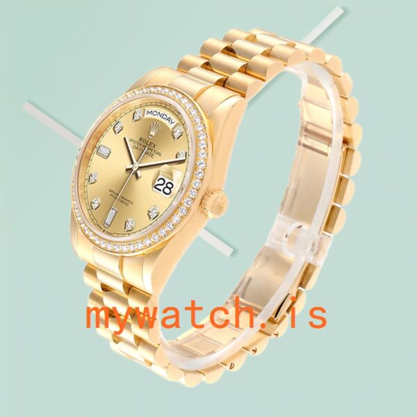 Rolex Day-Date 36mm Men's m128238-0008 Stainless Steel - Image 3