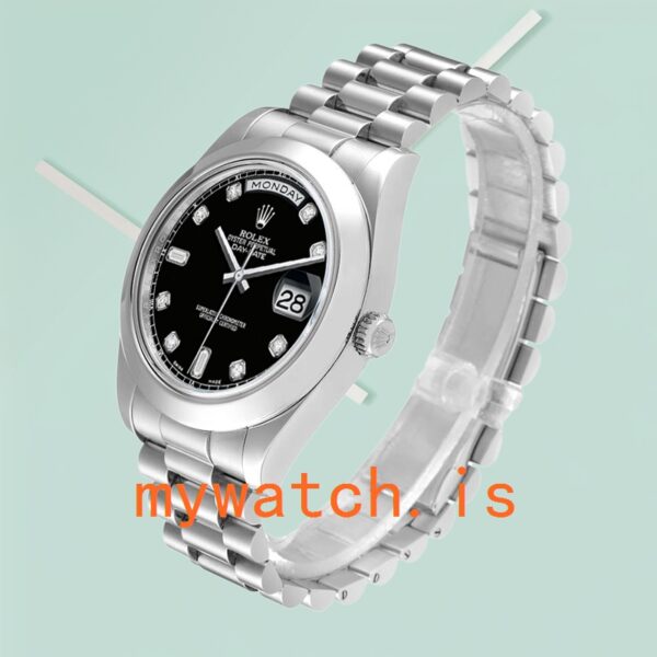 Rolex Day-Date 41mm 218206 Men's Black Dial - Image 3