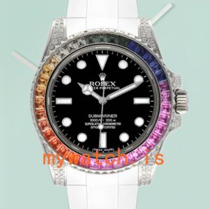 Rolex Submariner 40mm 116610 Men's Silver-tone Black Dial
