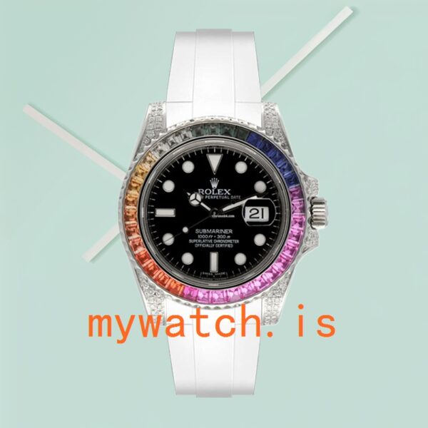 Rolex Submariner 40mm 116610 Men's Silver-tone Black Dial - Image 2
