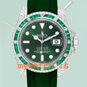 Rolex Submariner 116610 40mm Men's Green Dial