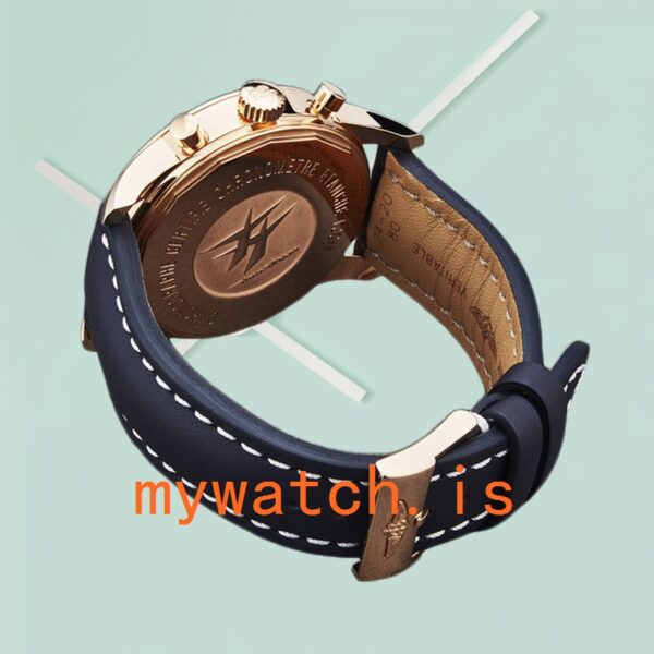 Breitling Transocean Chronograph Men's RB0510U0A733CS 46mm Strap - Image 4