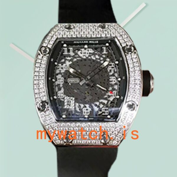 Richard Mille RM010 Around 50*42mm RM010-001 Men Transparent Dial