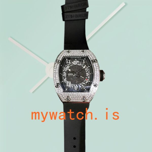 Richard Mille RM010 Around 50*42mm RM010-001 Men Transparent Dial - Image 2