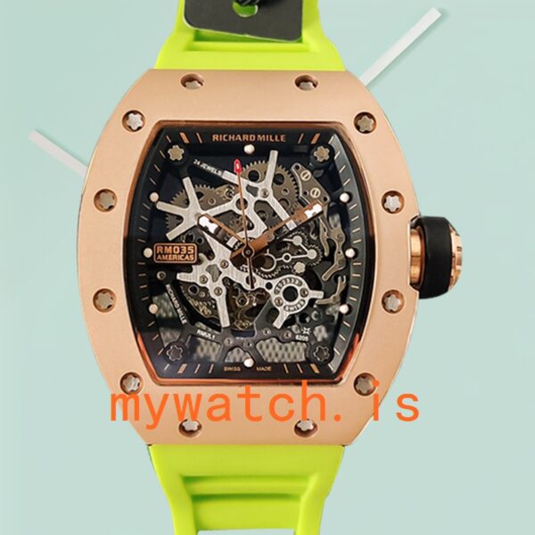 Richard Mille RM35 RM35-027 Around 48*40mm Men Mechanical