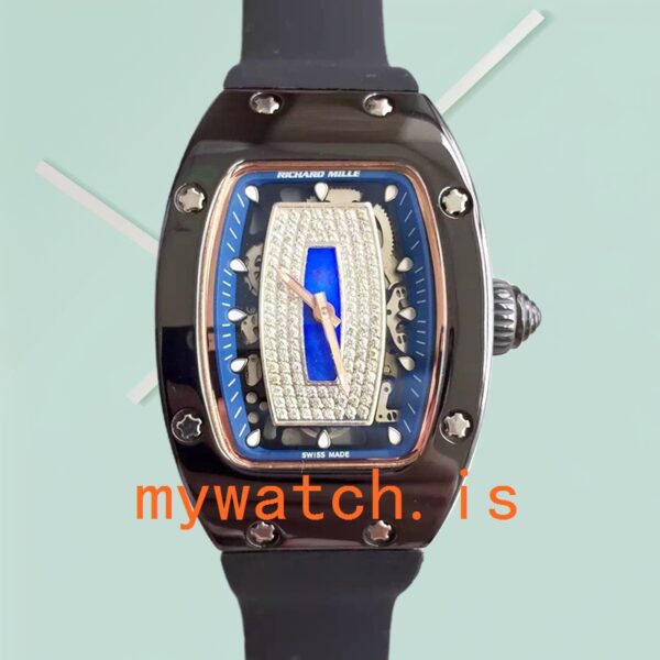 Richard Mille RM07-01 RM07-01-003 Ladies Around 31*45mm Automatic Rubber Band