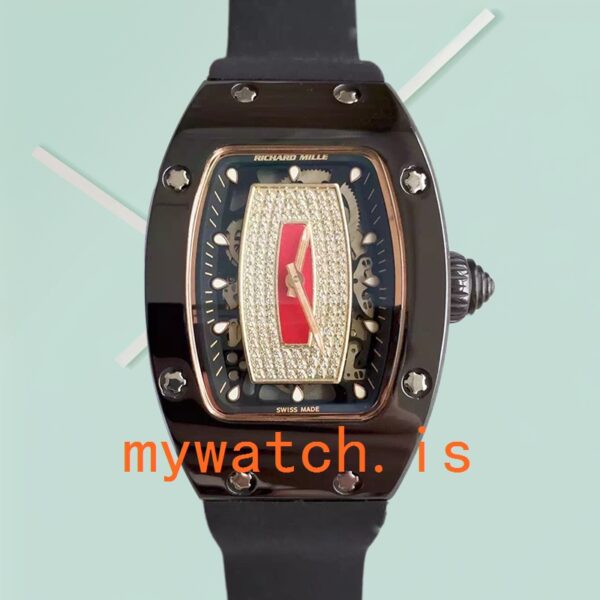 Richard Mille RM07-01 RM07-01-005 Ladies Around 31*45mm Red With Diamonds Dial