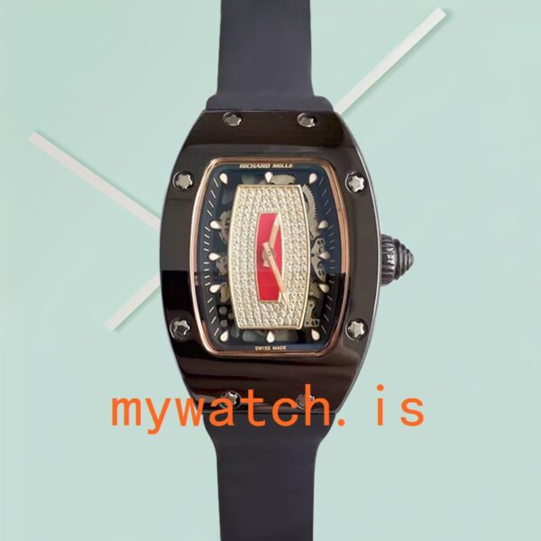 Richard Mille RM07-01 RM07-01-005 Ladies Around 31*45mm Red With Diamonds Dial - Image 2