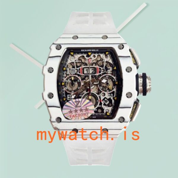 Richard Mille RM 11-03 Around 45mm Men RM 11-03 Rubber Band Deployment - Image 2