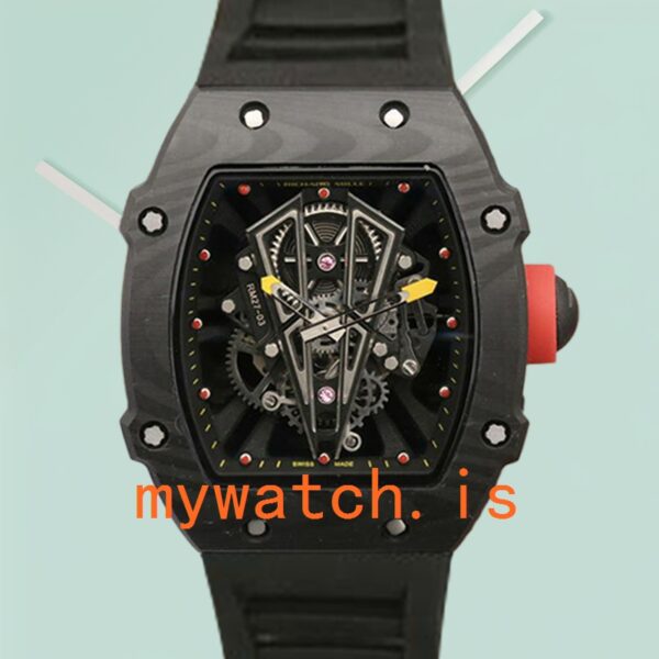 Richard Mille RM27-03 Men Around 47*40mm RM27-03-001 Black Black Dial