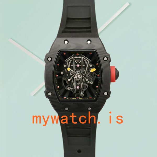 Richard Mille RM27-03 Men Around 47*40mm RM27-03-001 Black Black Dial - Image 2