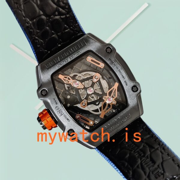 Richard Mille RM27-04 Around 38*48mm RM27-04-003 Men Transparent Dial Nylon Strap - Image 3