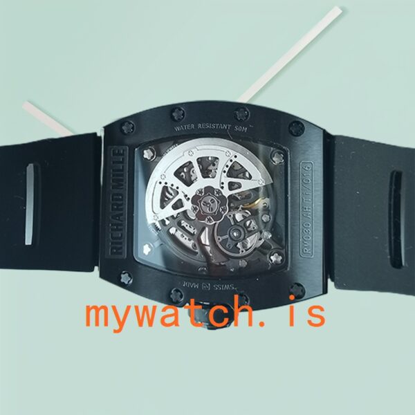 Richard Mille RM030 RM030-001 Men Around 50*42mm Transparent Dial - Image 4