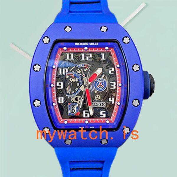 Richard Mille RM030 Around 50*42mm RM030-002 Men Transparent Dial