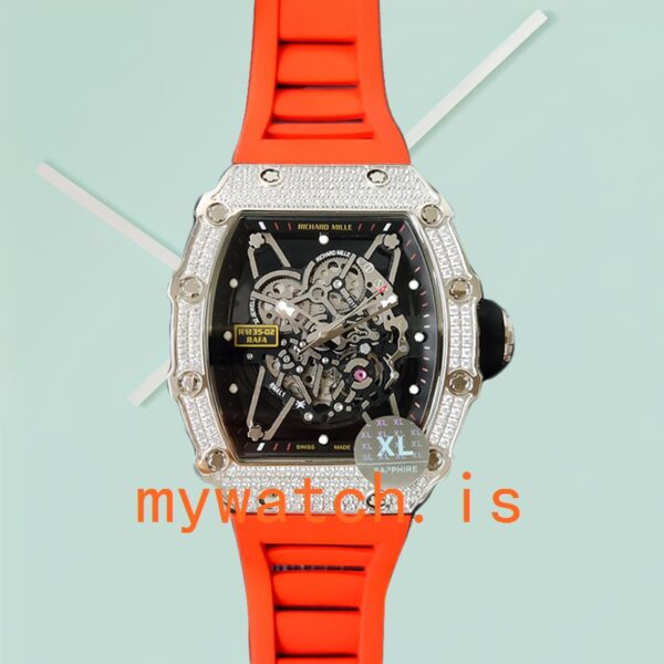Richard Mille RM35-02 Around 45mm Men RM35-02-025 Transparent Dial - Image 2