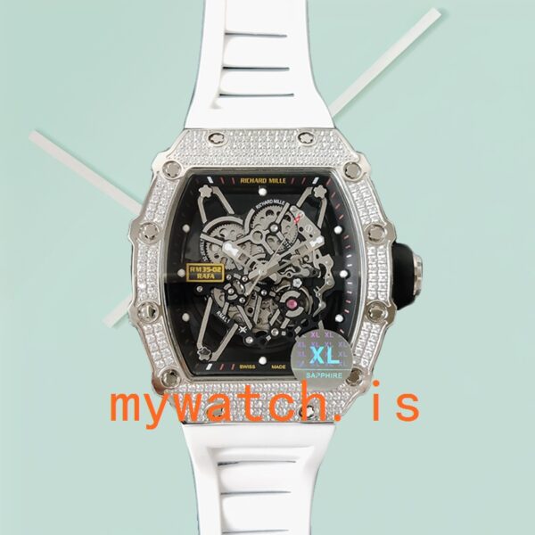 Richard Mille RM35-02 Around 45mm Men RM35-02-025 Transparent Dial - Image 4