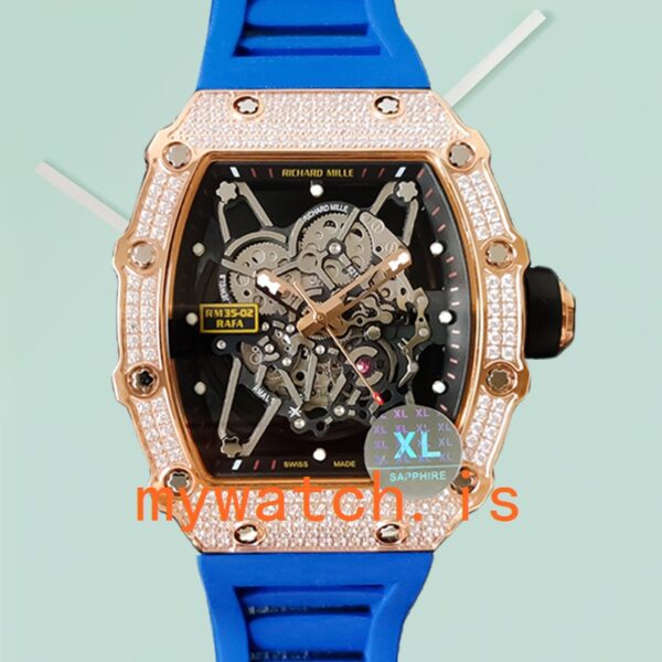 Richard Mille RM35-02 RM35-02-030 Around 45mm Men Transparent Dial
