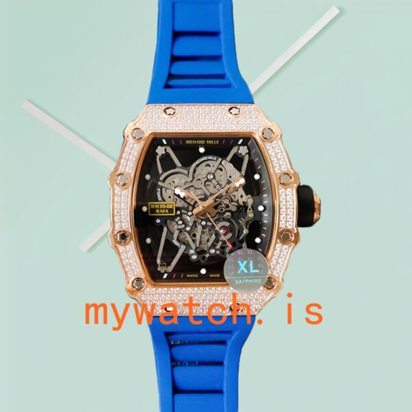 Richard Mille RM35-02 RM35-02-030 Around 45mm Men Transparent Dial - Image 2