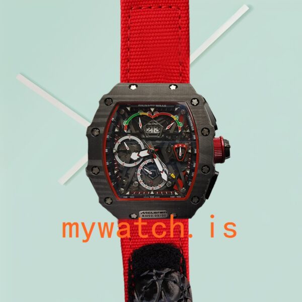 Richard Mille RM50-03 Men Around 50*44.5mm RM50-03-001 Titanium Transparent Dial - Image 2