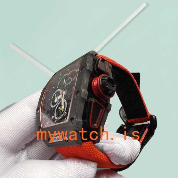 Richard Mille RM50-03 Men Around 50*44.5mm RM50-03-001 Titanium Transparent Dial - Image 3